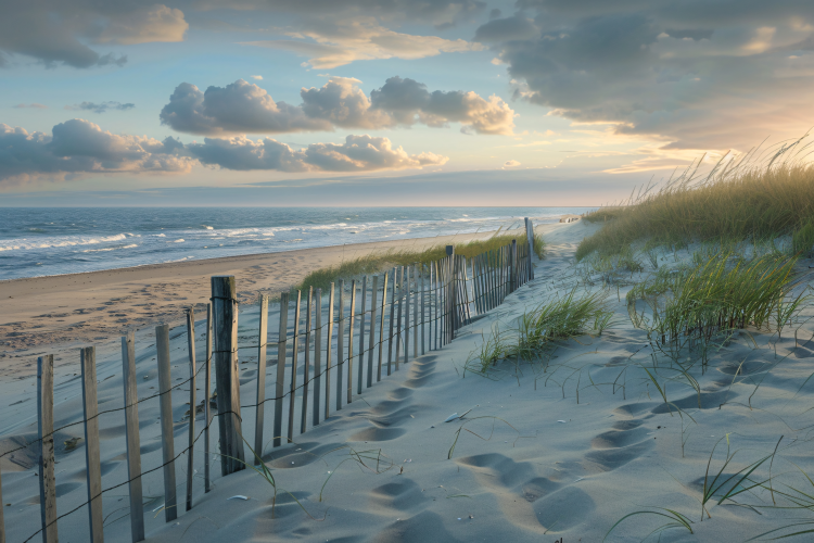 sandy-beach-with-fence-grass-1 The phenomenon of wafers on the Baltic Sea: myths, legends, and historical accounts