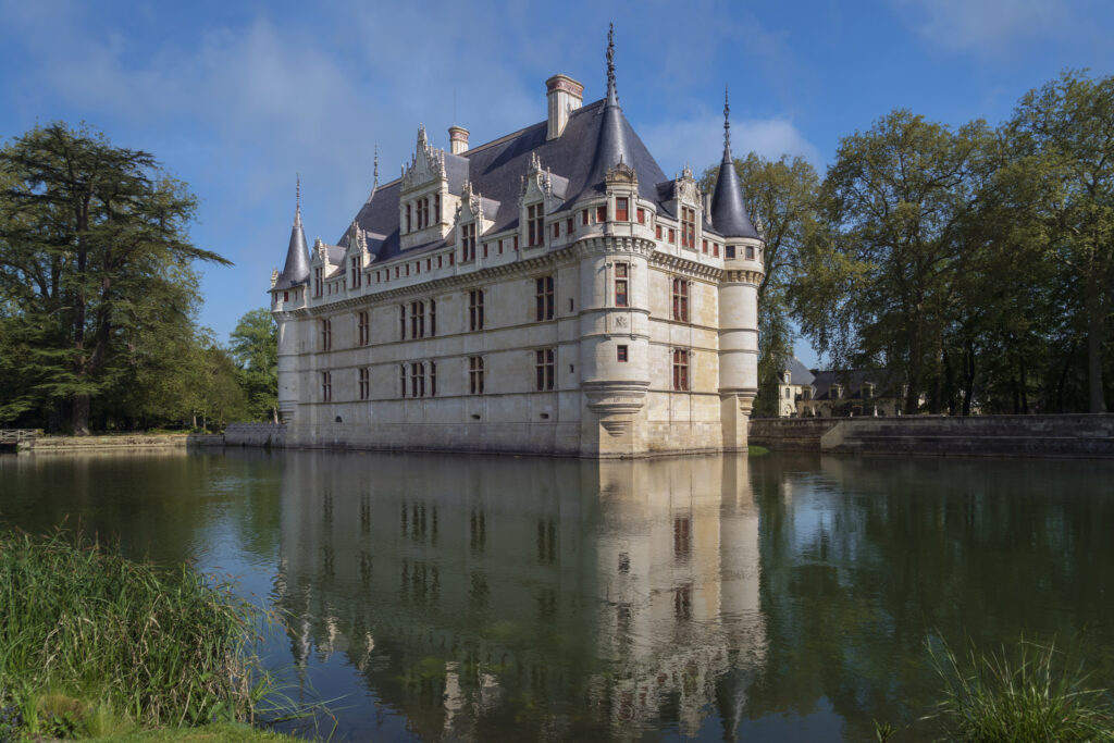 azaylerideau-castle-sunny-summer-day-indreetloire-france-1024x683 The Enigmatic Tunnels of Azay-le-Rideau: Legends and Lore of a Timeless Château