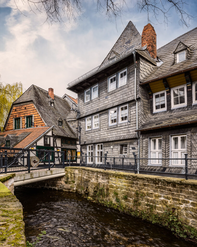 beautiful-street-with-half-timbered-houses-goslar-am-harz-lower-saxony-germany-819x1024 The Market Church and the Phantom Bell-Ringer: A Goslar Mystery