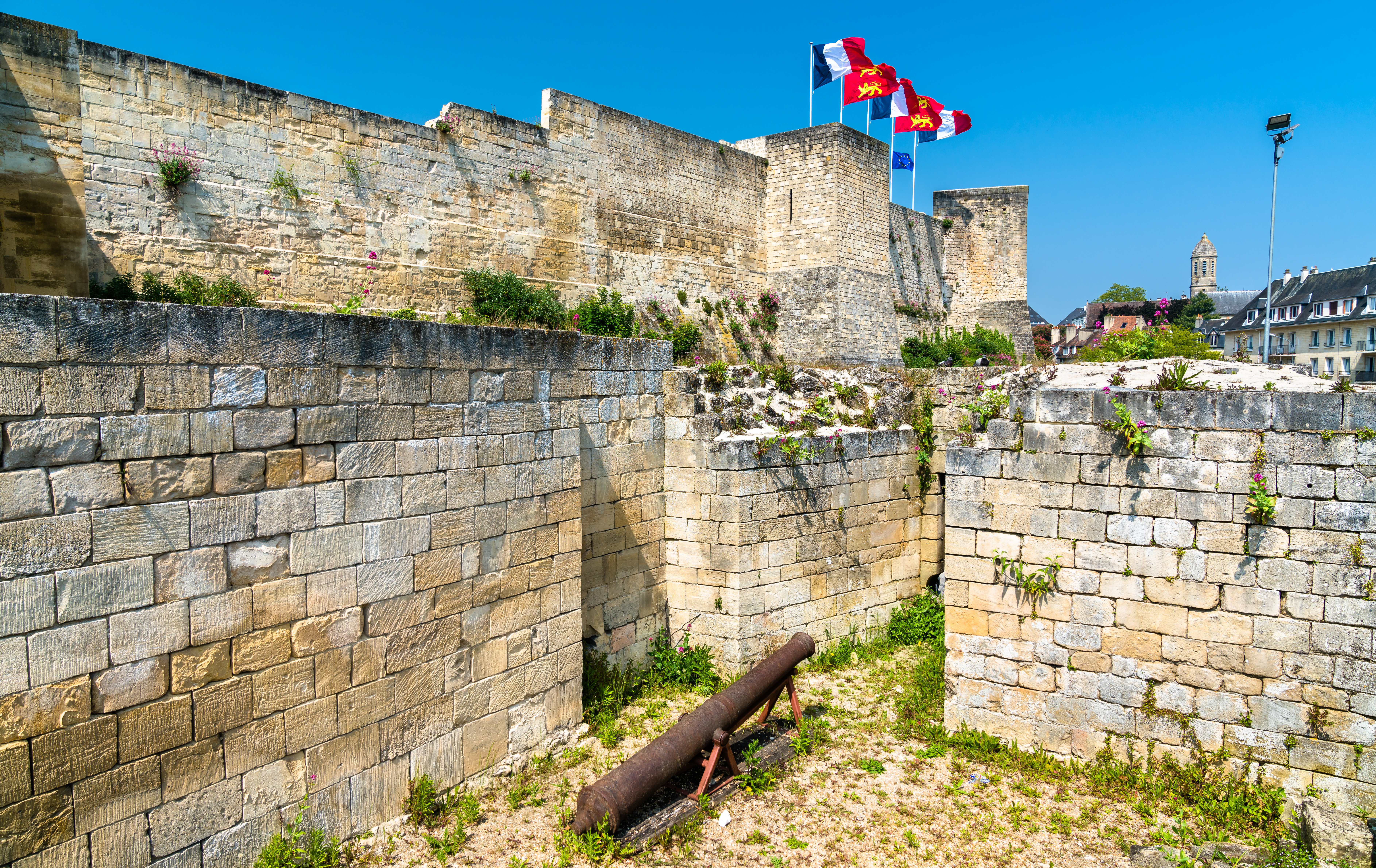 chateau-de-caen-castle-calvados-department-france-3 The secrets of Caen Castle: The legend of Matilda's penance