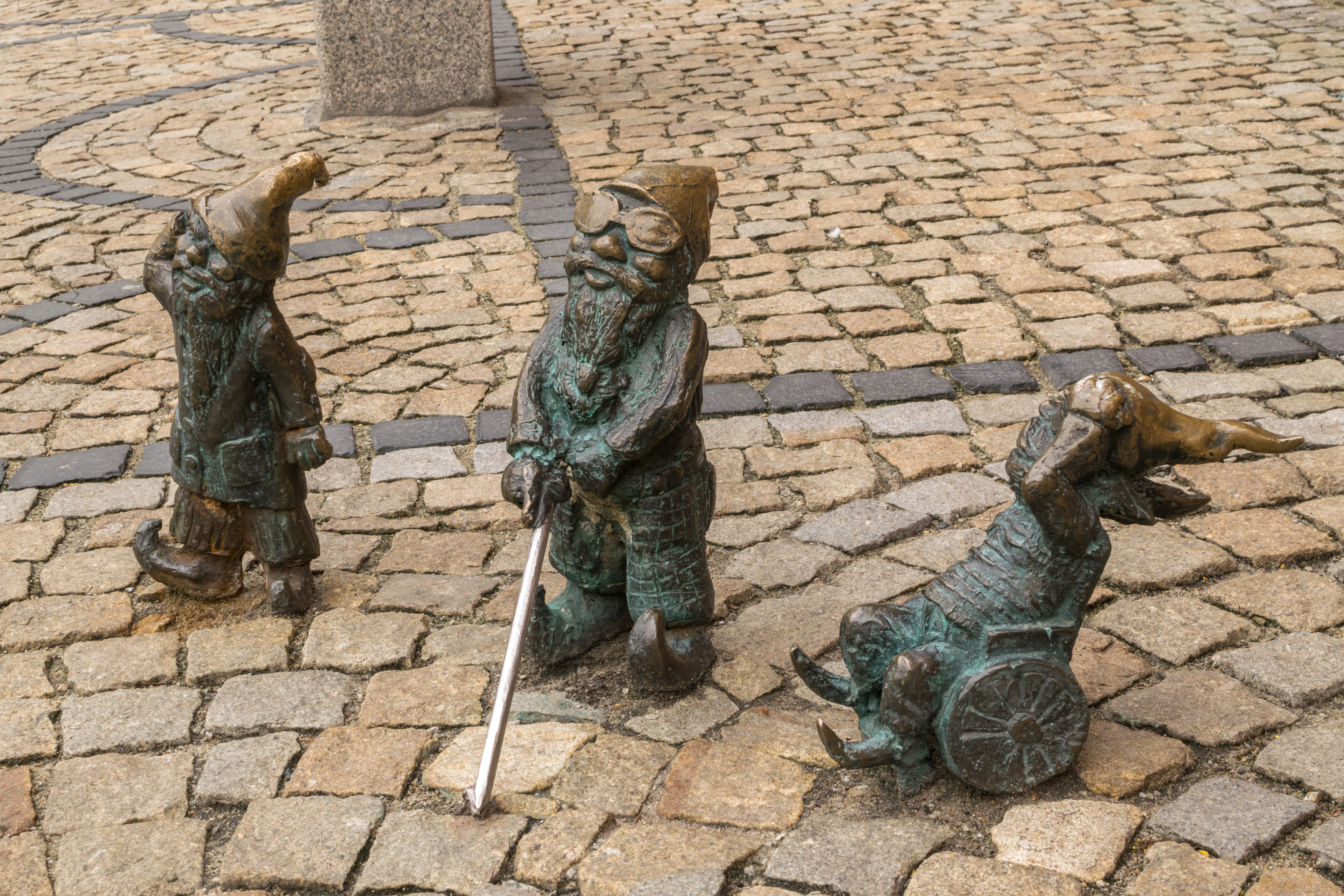 editorial-image-wroclaw-gnome-old-city-center-2 Wrocław: City of Enchanting Myths – Unveiling the Legend of the Bronze Dwarf