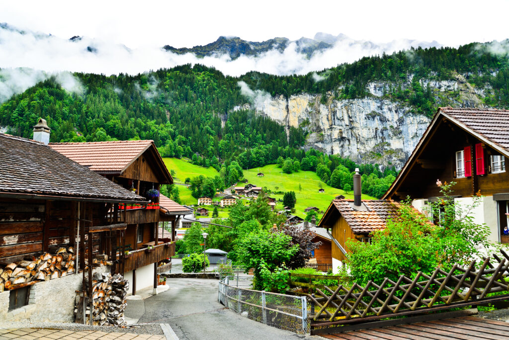 foggy-morning-urban-life-lauterbrunnen-valley-switzerland-village-bernese-oberland-swiss-1024x684 The Enchanting Legend of Saint Beatus: A Journey Through Time in Lauterbrunnen, Switzerland