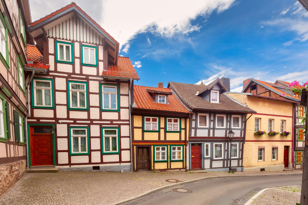 medieval-street-with-halftimbered-houses-wernigerode-saxonyanhalt-germany-5-1024x683 The Enigmatic Lore of Wernigerode: Myths and Legends Unveiled