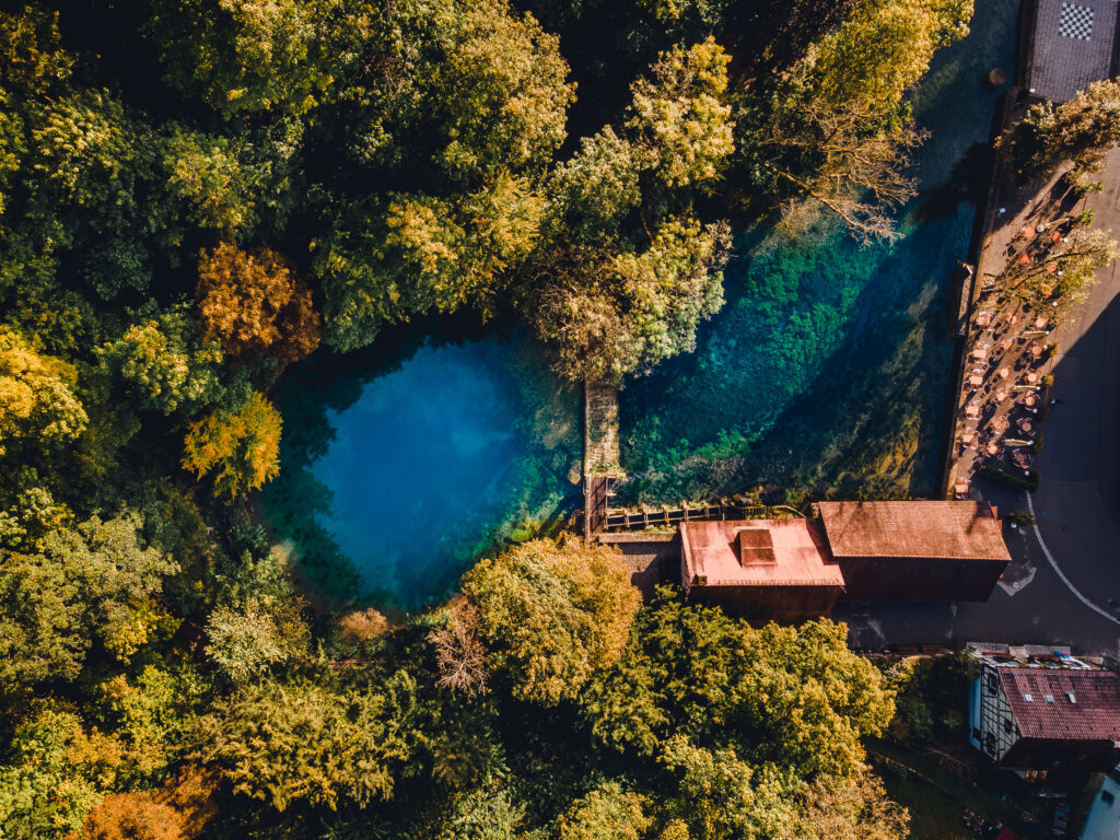 aerial-view-blautopf-spring-sunny-day-blaubeuren-badenwurttemberg-germany-1024x768 The Mysterious Blue Pool: Unveiling Mysteries and Myths