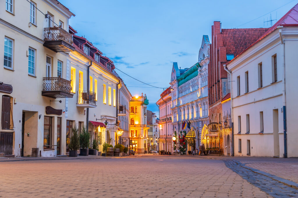 downtown-vilnius-city-skyline-cityscape-lithuania-1024x683 The mysterious secrets of Vilnius: The cave of the legendary basilisk