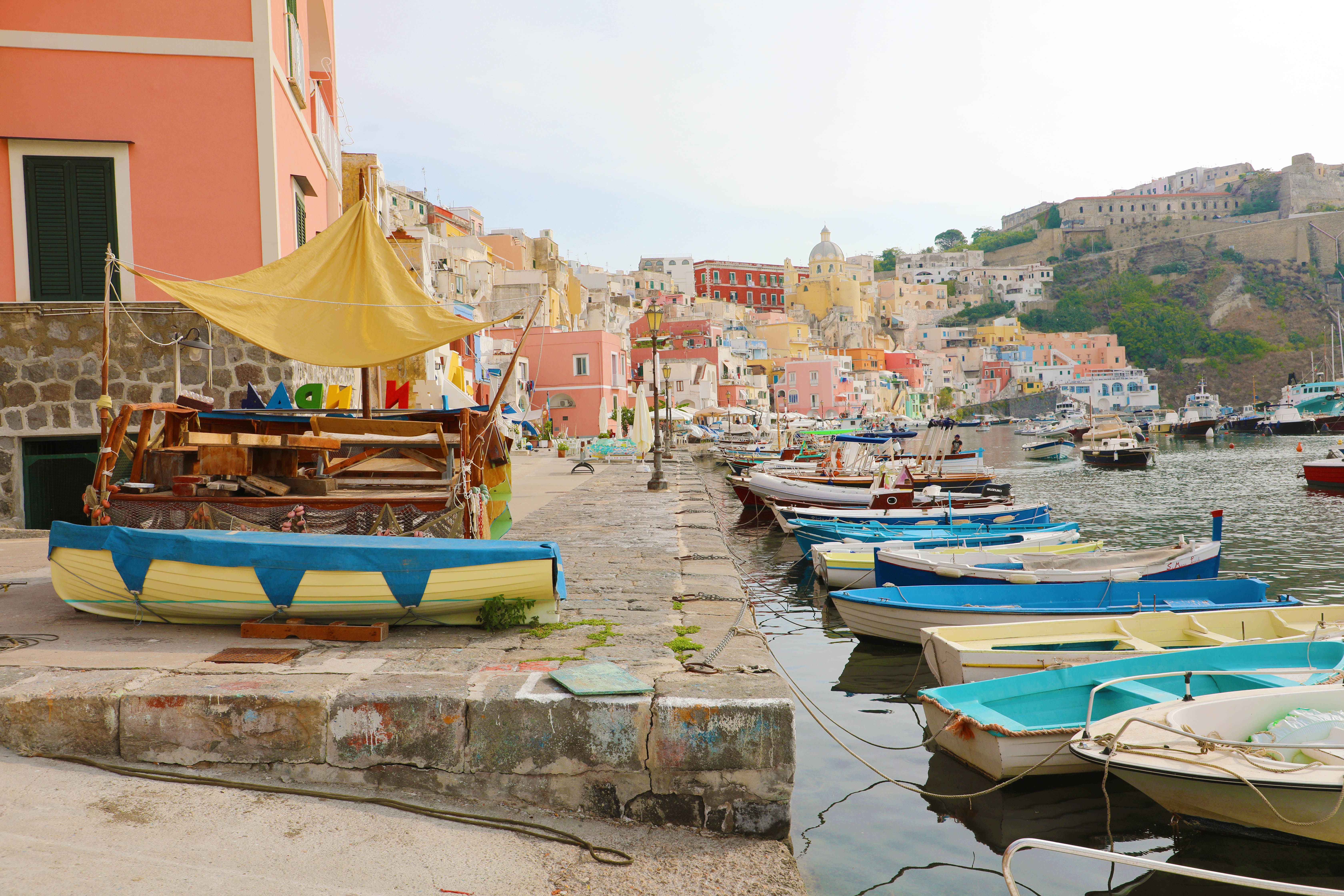 beautiful-view-procida-port The Cursed Lemon Island: Procida and the Dark Legend of the Witch Livia