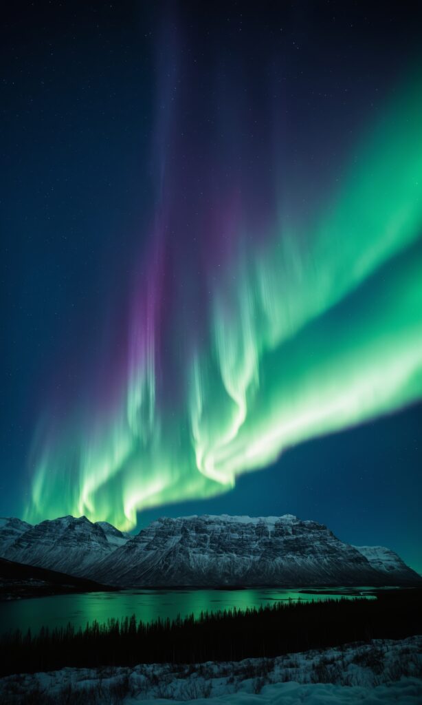 northern-lights-aurora-borealis-fjord-iceland-614x1024 Grýla: The terrifying ogre who snatches naughty children