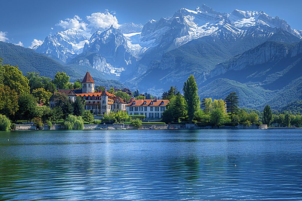 spectacular-landscape-photograph-city-annecy-its-lake-with-accurate-alps-backgrou-1024x683 The monster in the lake: The mystery of Lac d'Annecy