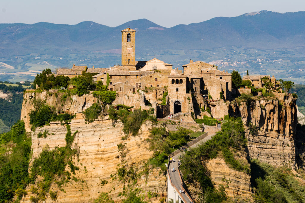 civita-di-bagnoregio-against-mountains-1024x683 The legendary town on the dying rock: Mystical dragon beneath Civita di Bagnoregio?