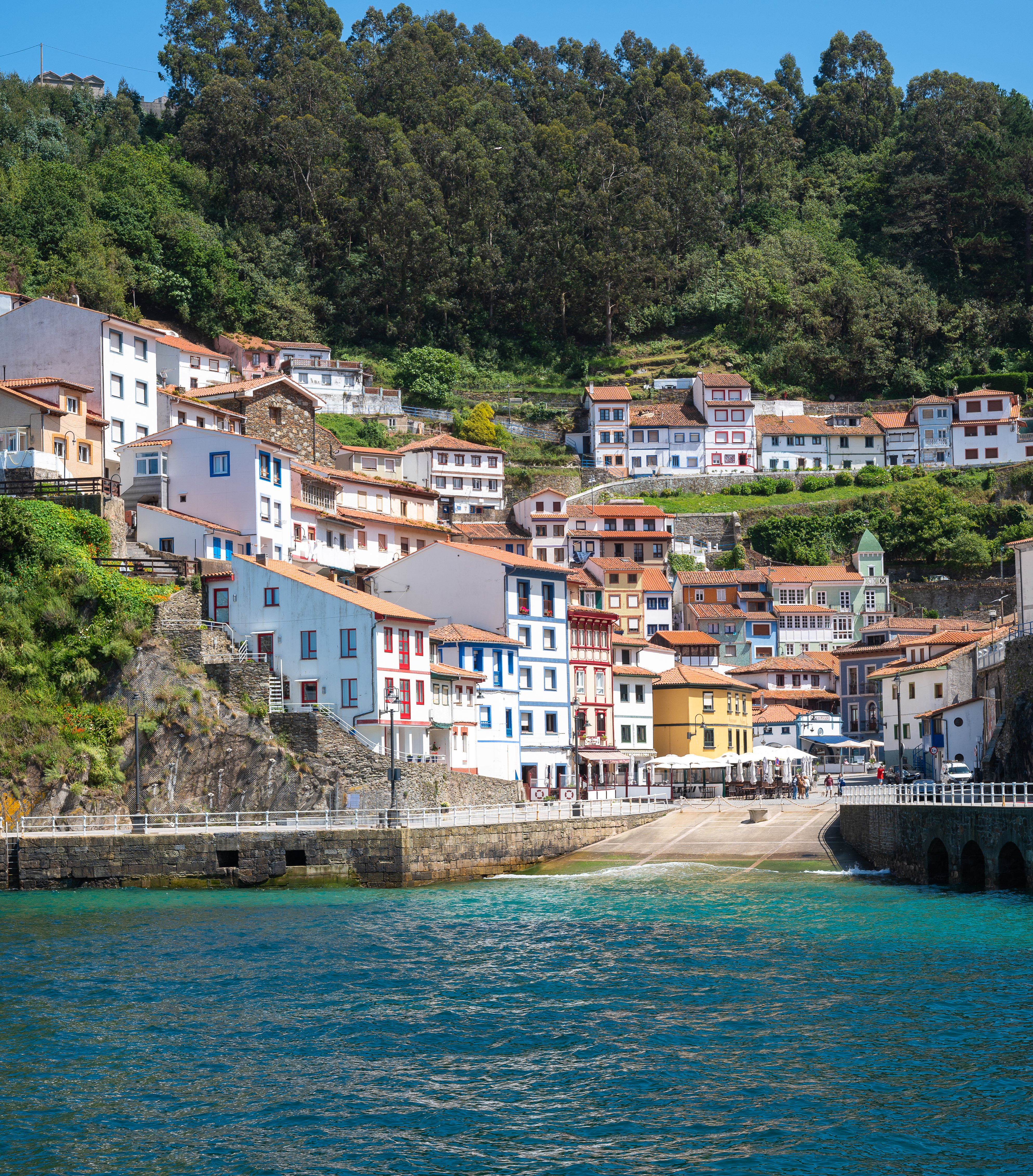 hillside-village-with-colorful-houses-village-cudillero The Mysterious Sisters: The Legend of the Seven Mermaids of Cudillero