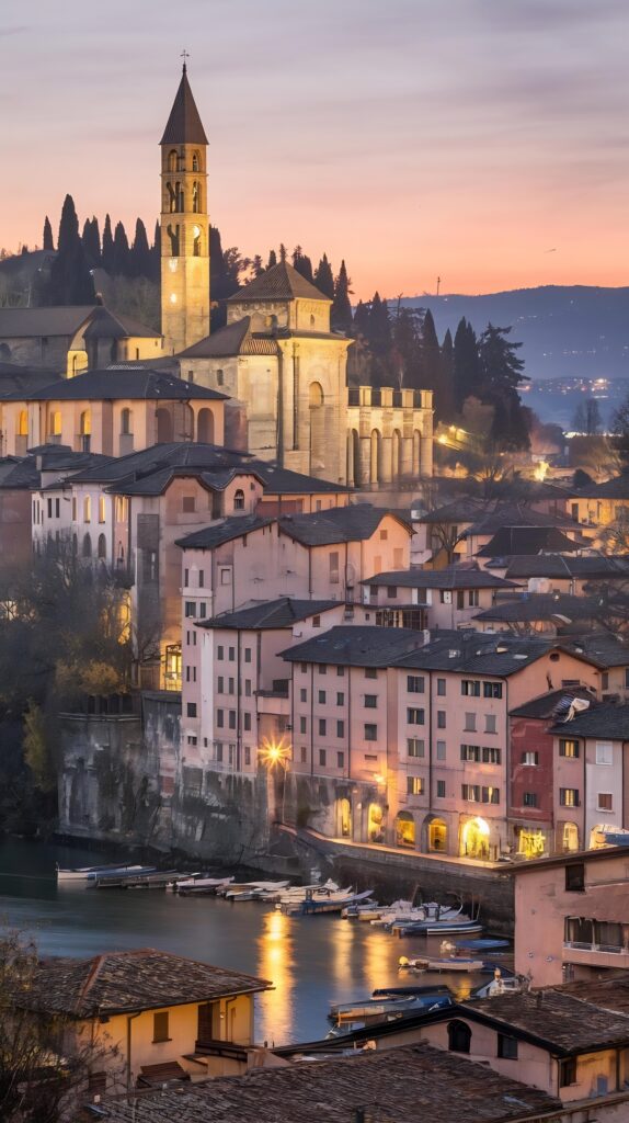 old-town-civita-di-bagnoregio-dusk-1-574x1024 The legendary town on the dying rock: Mystical dragon beneath Civita di Bagnoregio?