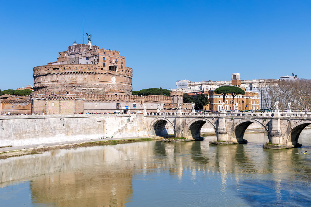 12395 Castel Sant’Angelo – A Symbol of Divine Protection and Centuries-Old Legends