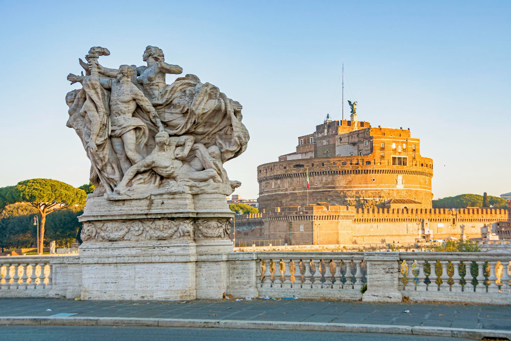 827 Castel Sant’Angelo – A Symbol of Divine Protection and Centuries-Old Legends