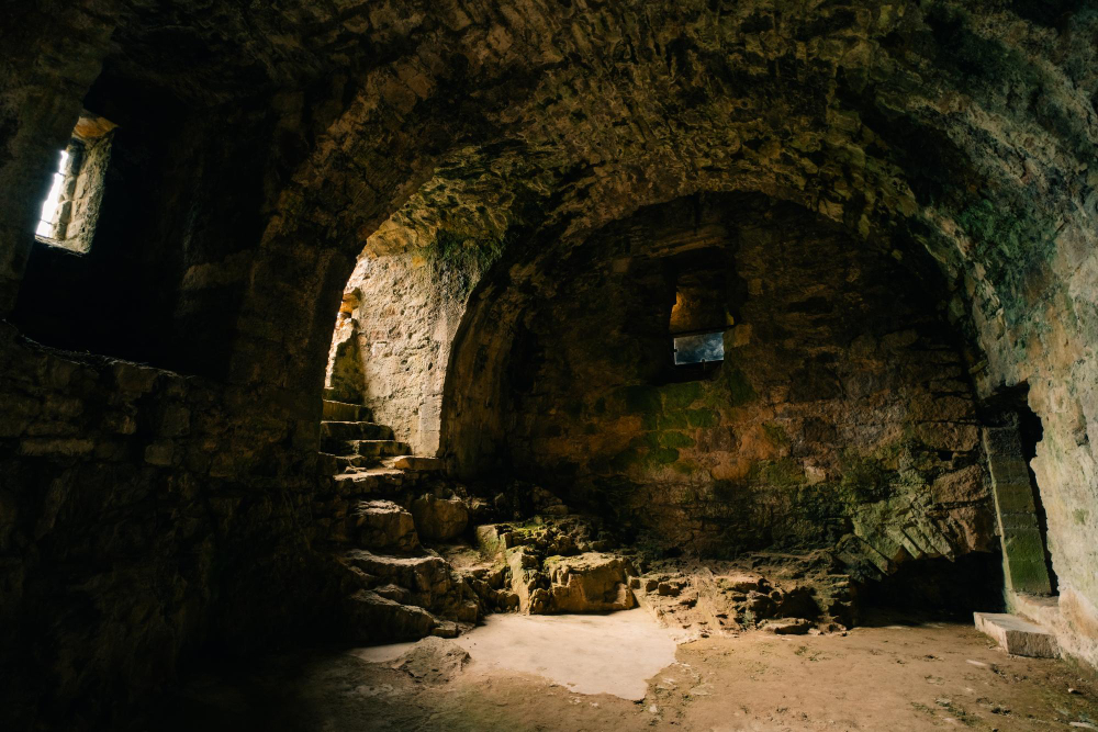 5522 The Secret of Dirleton Castle: Tunnels, Legends and Treasure Island
