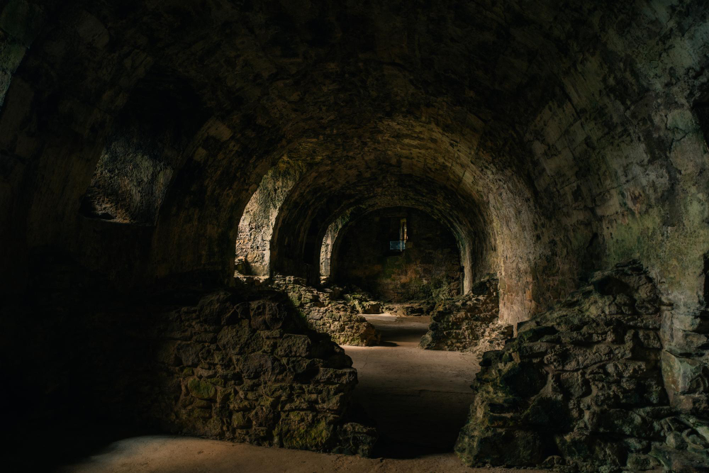 5603 The Secret of Dirleton Castle: Tunnels, Legends and Treasure Island