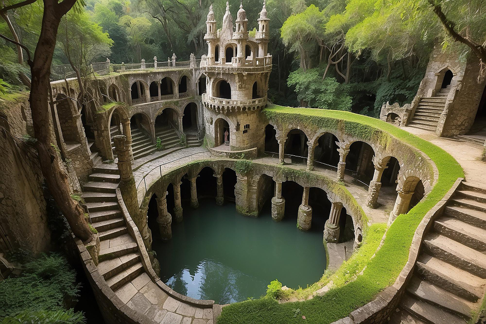 1033939 Quinta da Regaleira: A mystical labyrinth full of secrets and legends in Sintra